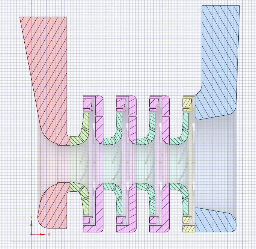 泵三维模型18:BB4多级锅炉给水泵
